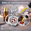 Breloc aromaterapie, difuzor pentru uleiuri esentiale V18