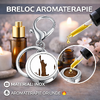 Breloc aromaterapie, difuzor pentru uleiuri esentiale V30