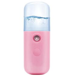SMARTECH Spray Hidratare Faciala, Nebulizator facial, Nano Mist, Portabil, Incarcare USB, Difuzor pentru Umidificare, Dezinfectare, Rezervor 50ml