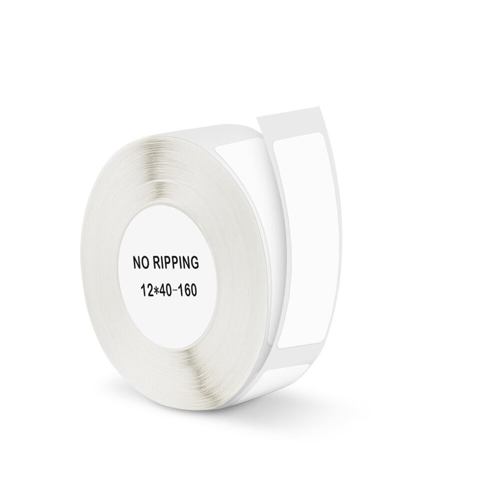 SMARTECH Rola de schimb pentru imprimanta termica NiiMbot D11, 12*40mm, 160 buc, Alb