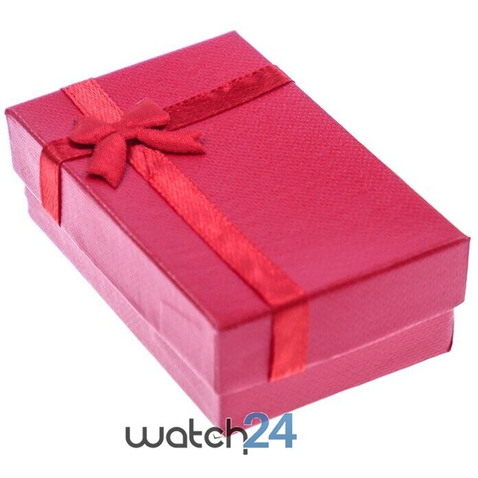 Cutie pentru bijuterii, rosie, cu capac, 8×4.5 cm 8x4.5 imagine 2022 crono24.ro