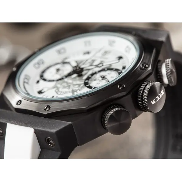 CEAS BARBATESC WALZ Edition by DETOMASO ADRENALINE Black/White, Cronograf